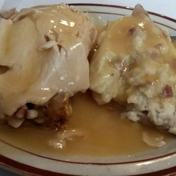 Chef Dato's Table - Turkey, smashed potatoes, stuffing and homemade cranberry sauce- yumm! - New American Near Me - Latrobe, Pennsylvania