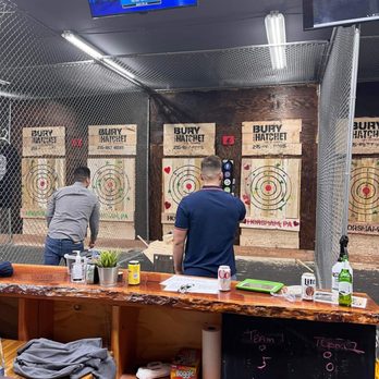 Bury the Hatchet - Horsham - Axe Throwing Near Me - Horsham, Pennsylvania