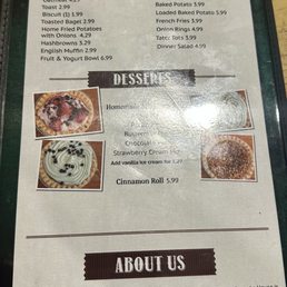 Menu Menu