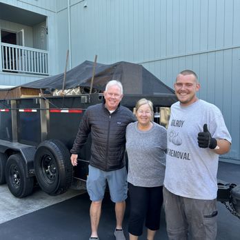 Gilroy Junk Removal - Gilroy Junk removal Another Happy Customer yard clean up dirt hauling hauling service furniture donation pick up Morgan hill - Junk Removal & Hauling Near Me