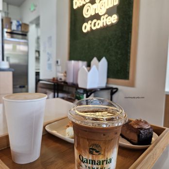 Qamaria Yemeni Coffee - Qamaria latte - Desserts Near Me - Redmond, Washington