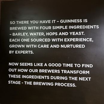 Guinness Storehouse - Beer process - Breweries Near Me - Dublin, D
