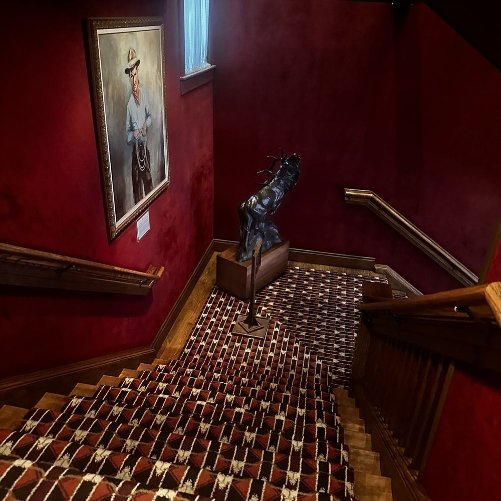 Stockyards Hotel - Staircase - Hotels Near Me - Fort Worth, Texas