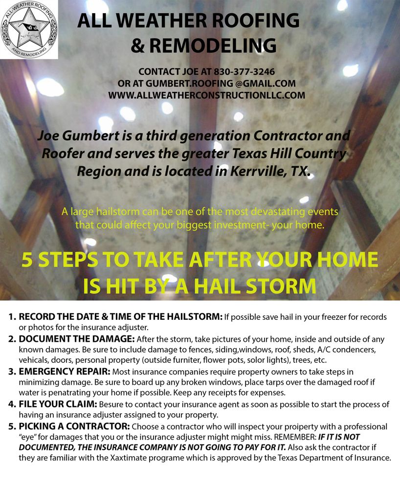 Slide of All Weather Roofing & Remodeling