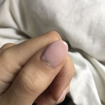Halo Nails & Spa - Uneven and paint on cuticle - Nail Salons Near Me - Palm Beach Gardens, Florida Halo Nails & Spa - Uneven and paint on cuticle - Nail Salons Near Me - Palm Beach Gardens, Florida