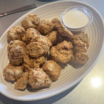 Society Burger - Fried mushrooms - Salad Near Me - Tulsa, Oklahoma