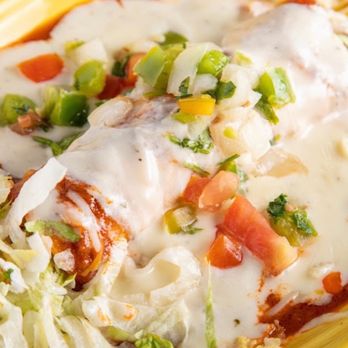 Mi Padres - Chicken enchilada - Mexican Near Me - Baton Rouge, Louisiana