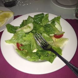 Parisi's Ristorante Italiano - This is the supposed garden salad. It's missing most of the garden though.