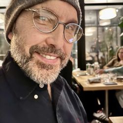 NuggMD - This is me smiling after our brief discussion.