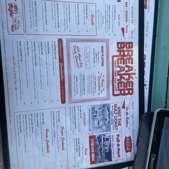 Breaker Breaker - Menu - Seafood Near Me - Atlanta, Georgia Breaker Breaker - Menu - Seafood Near Me - Atlanta, Georgia