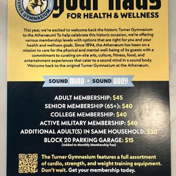 Athenaeum Turner Gymnasium - Pricing - Gyms Near Me - Indianapolis, Indiana Athenaeum Turner Gymnasium - Pricing - Gyms Near Me - Indianapolis, Indiana