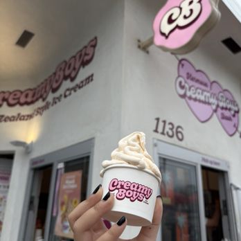 Creamy Boys - Peach - Ice Cream & Frozen Yogurt Near Me - Hermosa Beach, California