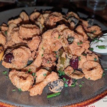 Virtue Feed & Grain - SEMOLINA FRIED CALAMARI - Bars Near Me - Alexandria, Virginia Virtue Feed & Grain - SEMOLINA FRIED CALAMARI - Bars Near Me - Alexandria, Virginia