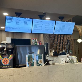 Holy Bagels - Menu and counter - Bagels Near Me - Chicago, Illinois