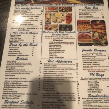 Mo's Seafood - Seafood Near Me - Middle River, Maryland Mo's Seafood - Seafood Near Me - Middle River, Maryland