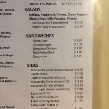 Open Door Cafe - Lunch menu - Pizza Near Me - Lucas, Ohio