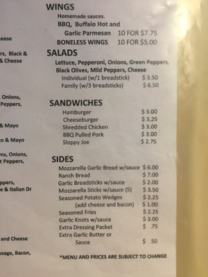 Menu photo 4 Open Door Cafe Lucas, OH