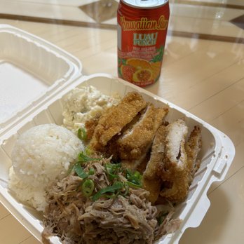 Da Kitchen Maui - Kalua Pork & Chicken Katsu - Hawaiian Near Me - Kihei, Hawaii