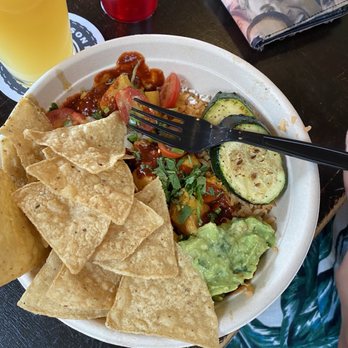 Chicas Tacos - Bowl with chips and salsa - Mexican Near Me - Los Angeles, California