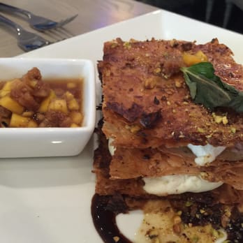 The Sacred Pepper - Goat cheese baklava - New American Near Me - Tampa, Florida The Sacred Pepper - Goat cheese baklava - New American Near Me - Tampa, Florida
