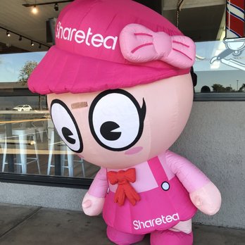 Sharetea - Cute blow up mascot in front! - Bubble Tea Near Me - Chandler, Arizona