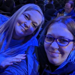 Sherman Theater - My daughter and me ( she took me as a belated birthday present )