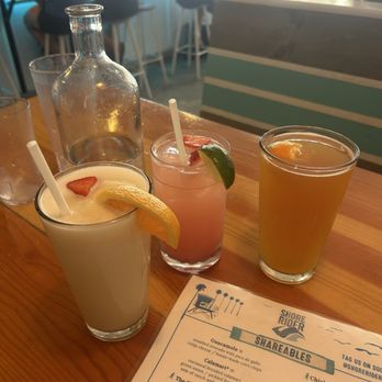 Shore Rider - Piña Collada (Mocktail), Jellyfish? Cocktail, Orange Infused draft - American Near Me - La Jolla, California