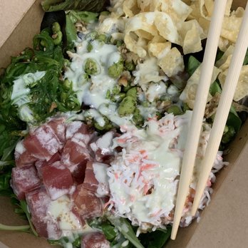 KoJa Kitchen - Ahi Tuna Salad - Asian Fusion Near Me - Dublin, California KoJa Kitchen - Ahi Tuna Salad - Asian Fusion Near Me - Dublin, California