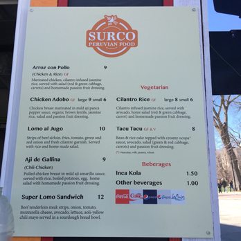 Surco Peruvian Food Cart 2 - Street Vendors Near Me - Madison, Wisconsin