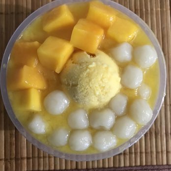 Hui Lau Shan - A4. Mango Chewy Ball - Desserts Near Me - Berkeley, California
