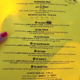 Menu Menu