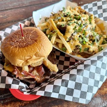LA Burger - Bacon Roadhouse & String Fries K-Style - Burgers Near Me - Carrollton, Texas