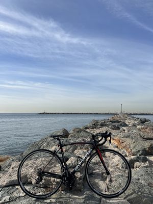 Ballona Creek Bike Path trailhead by null