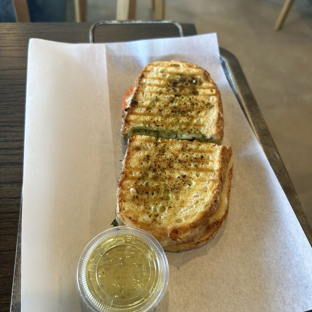 Chicken pesto panini