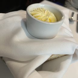 Complimentary bread and butter! So fresh! Complimentary bread and butter! So fresh!