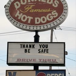 Donald's Famous Hot Dogs