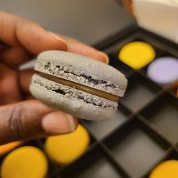 The French Workshop - Earl Grey Macaron...not too sweet and the tea flavor comes in at the end.
