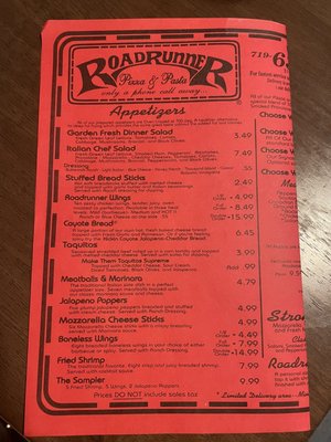 Roadrunner Pizza & Pasta by null