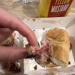 MrBeast Burger - Raw meet