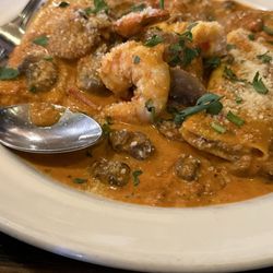 Il Lucano Ristorante Italiano - Piatto italiano with Aurora sauce