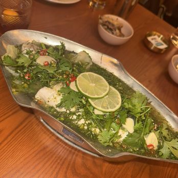 Fish Cheeks - Steamed Fish - Thai Near Me - Brooklyn, New York