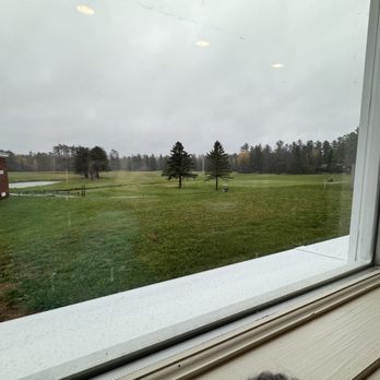 County Seat Restaurant & Lounge - Golf course view from my table - American Near Me - Canton, New York County Seat Restaurant & Lounge - Golf course view from my table - American Near Me - Canton, New York