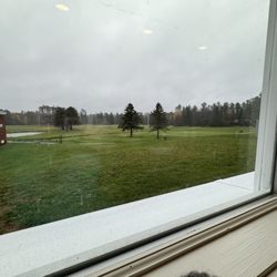 County Seat Restaurant & Lounge - Golf course view from my table
