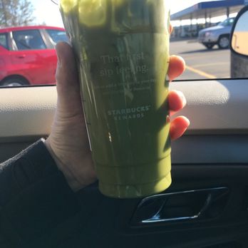 Starbucks - Guava passionfruit coconut milk with matcha! - Coffee & Tea Near Me - Cedar Rapids, Iowa
