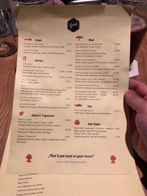 Menu photo 4 Irmi Munich, BY Menu photo 4 Irmi Munich, BY