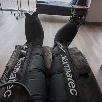 Restore Hyper Wellness - Getting the leg compression done. - Cryotherapy Near Me - Chino Hills, California