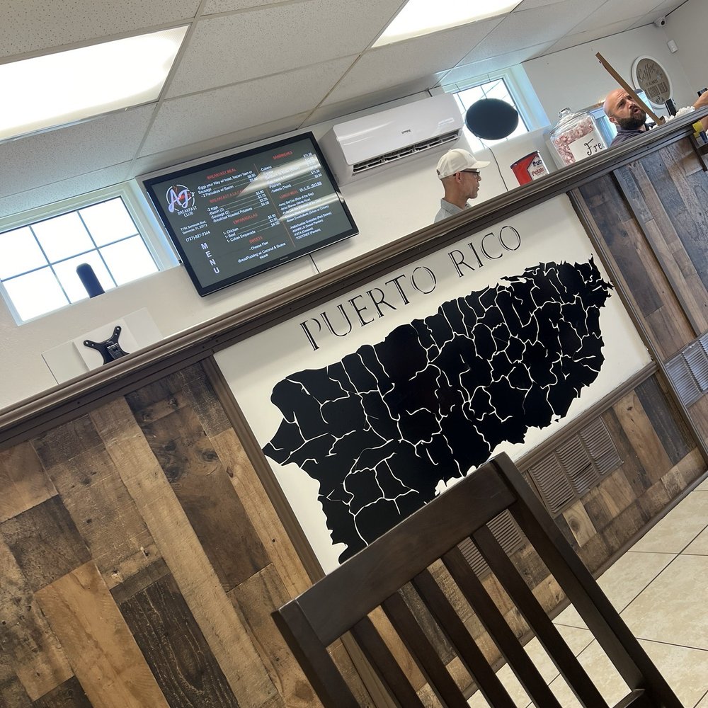 AJ’s Breakfast Club - PR map and menu - Breakfast & Brunch Near Me - Seminole, Florida