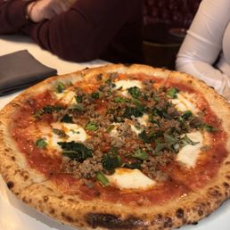 Fennel sausage pizza
