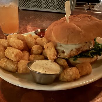 McMenamins Kennedy School - El Diablo Sandwich. Wasn't edible. Tots were good. - Hotels Near Me - Portland, Oregon
