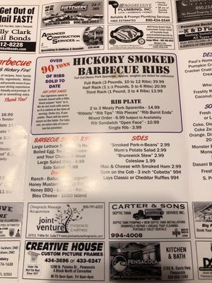 Menu photo 8 Hot Spot Barbecue Pensacola, FL Menu photo 8 Hot Spot Barbecue Pensacola, FL
